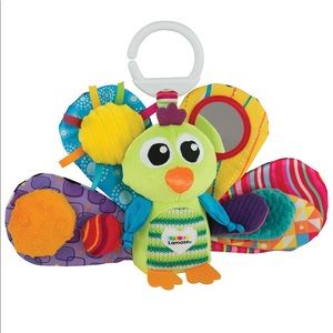 EUC Lamaze Jacques the Peacock Stroller Toy
